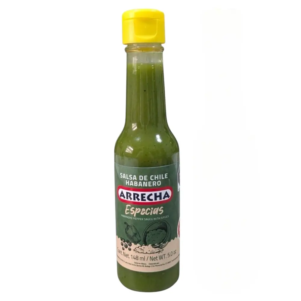 [SAE148-VEE] Salsa Arrecha Especias Verde 148 ml (Pza)